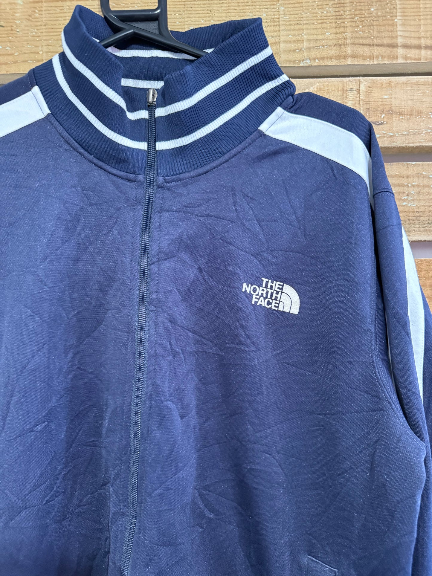 Vintage Y2K The North Face track sports jacket. Size Large. Festival.