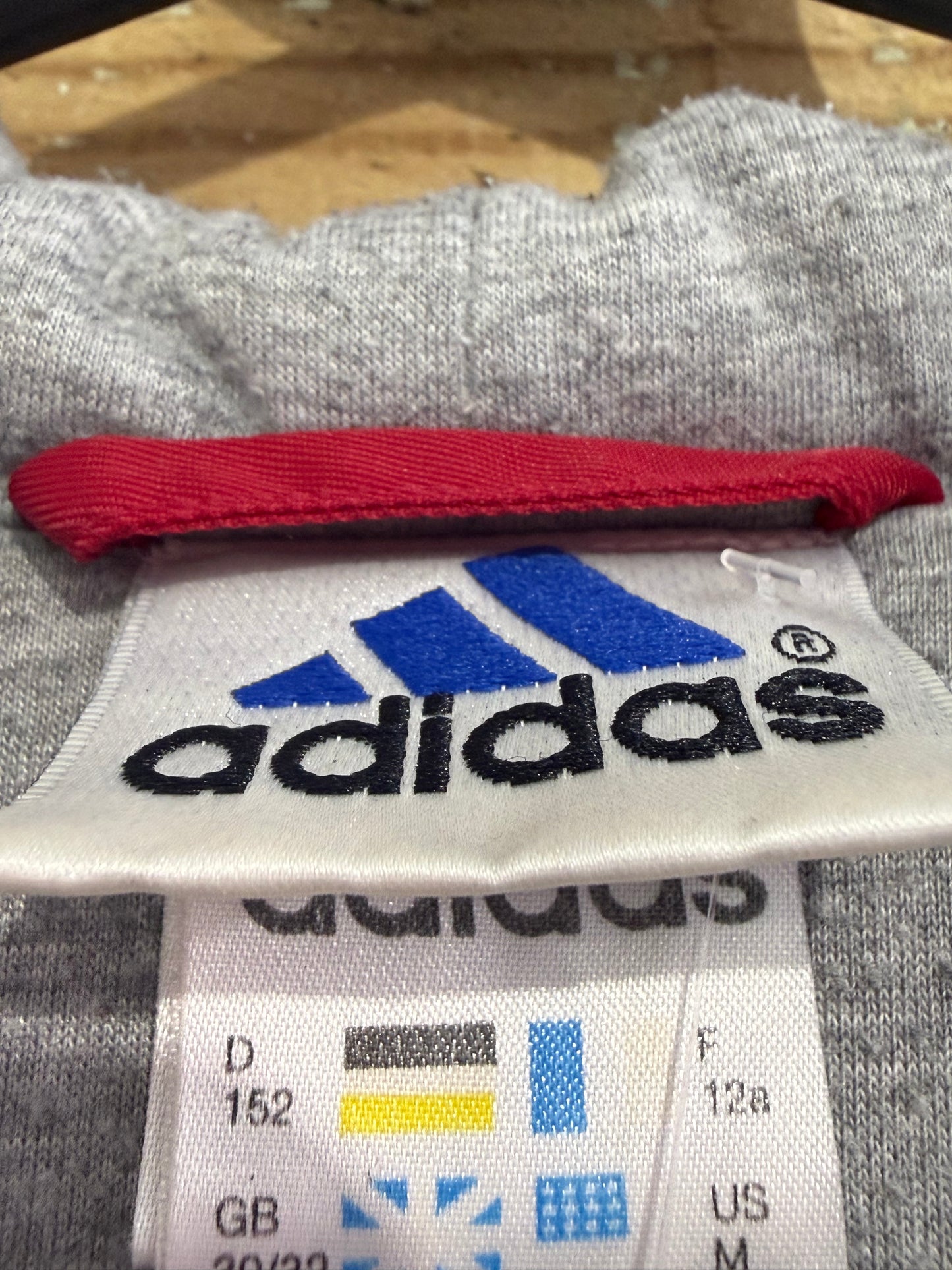 Vintage 90s RARE Adidas Varsity/ College Shell Jacket. Size Small.