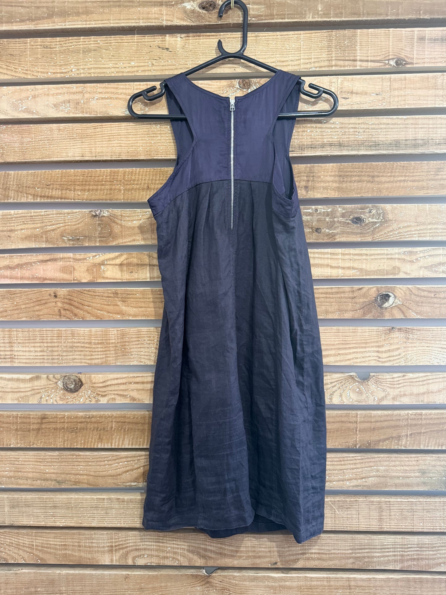 Athé linen dress. Black Size UK10. Summer/ holiday.