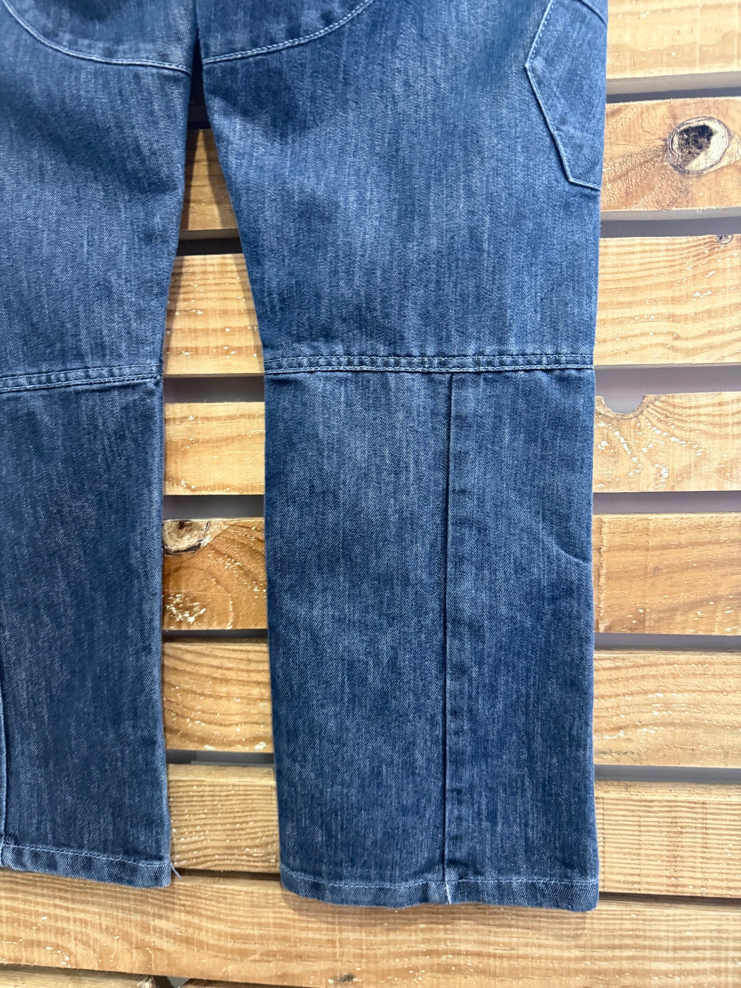 Vintage 90s Crosshatch cargo jeans. Grunge/ Skater. Waist: 34” Leg: 30”