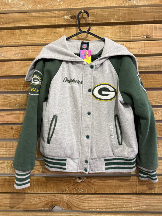 Vintage 90s Green Bay Packers Varsity Jacket. NFL. College Jacket. Size XL.
