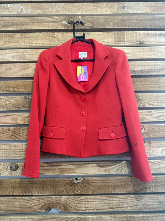 Vintage Y2K Armani button up blazer jacket. Size 12.
