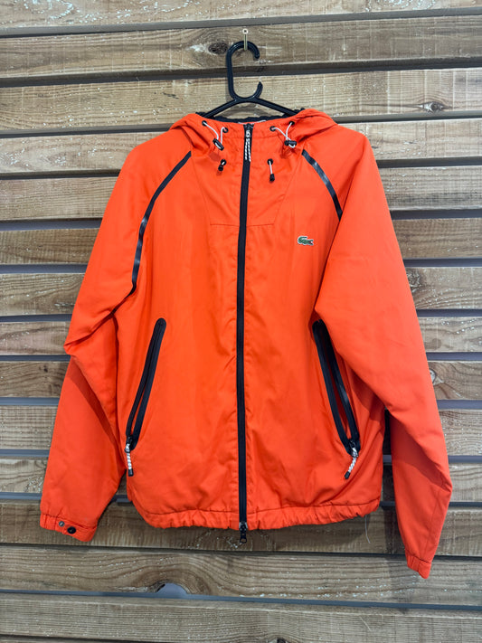 Lacoste Live zip up rain jacket. Annorak/ Waterproof. Sports/ Festival. Size Medium.