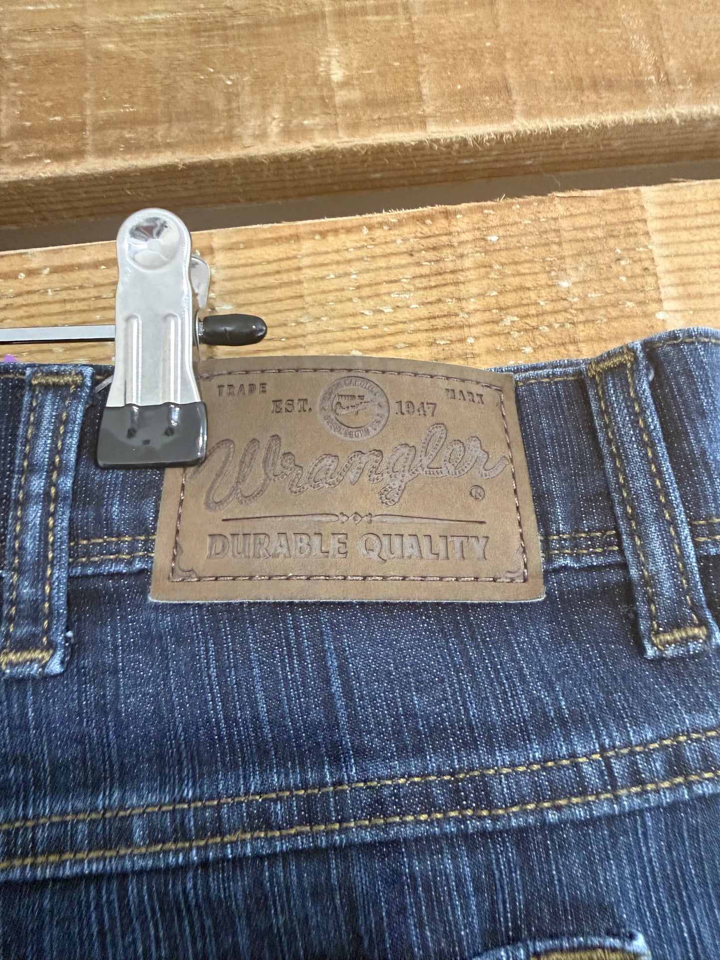 Vintage Y2K Wrangler bootcut denim jeans. Waist 38” leg 32”