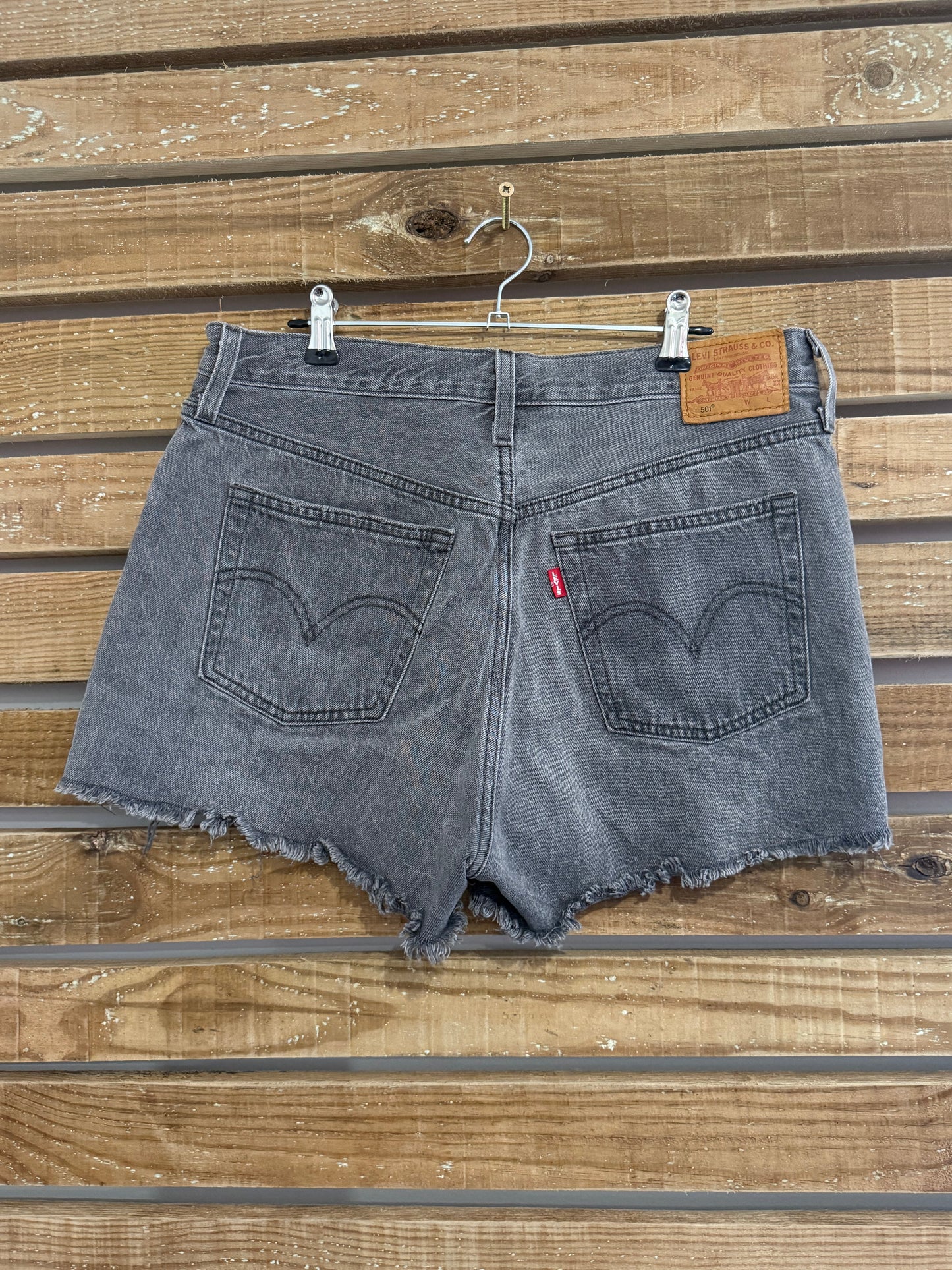 Levi’s 501 Cut Off Denim Shorts. Size UK12. 32” waist.
