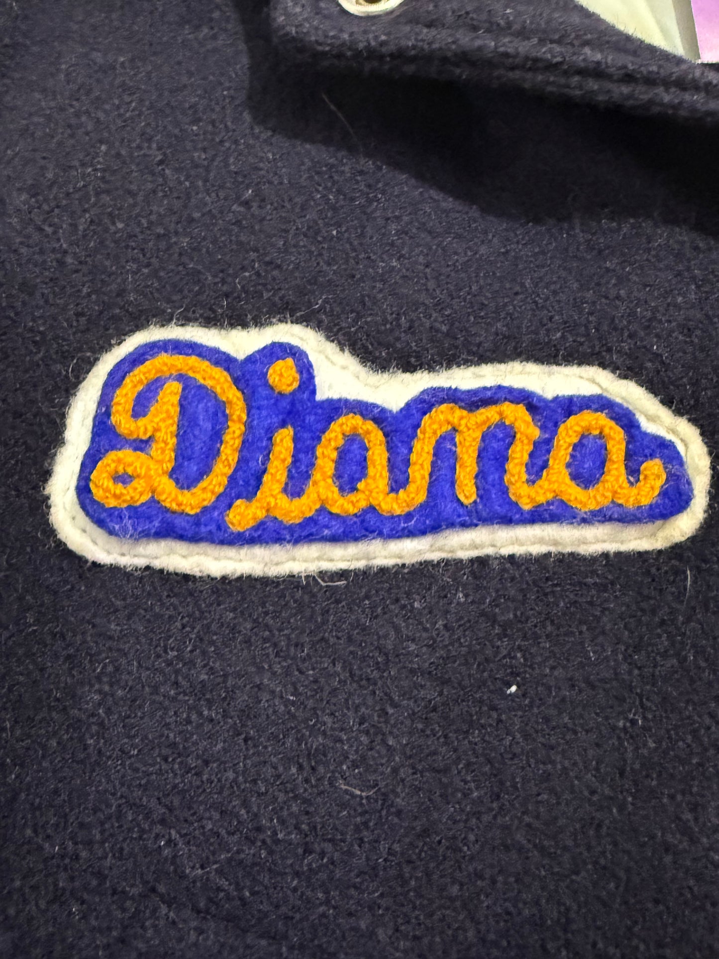 Vintage 80s Varsity Jacket. 50s Style. College Jacket. Rockabilly. Size Small.