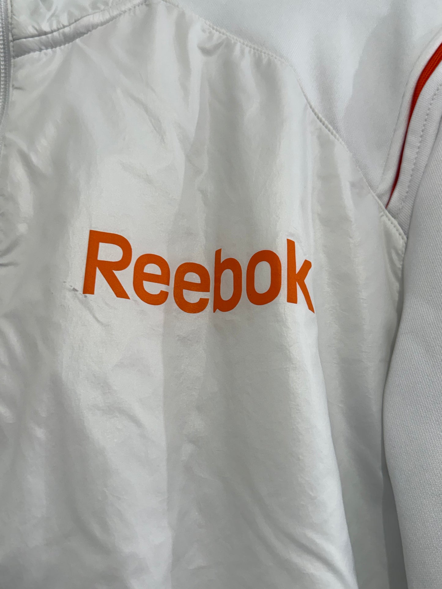 Vintage Y2K Reebok zip up shell/ tracksuit jacket. Size medium. Festival.