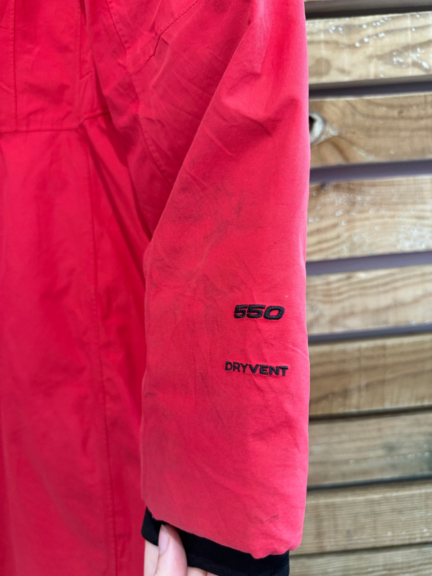Vintage 90s The North Face 550 dryvent Waterproof Outdoors Jacket/ Coat size Large.