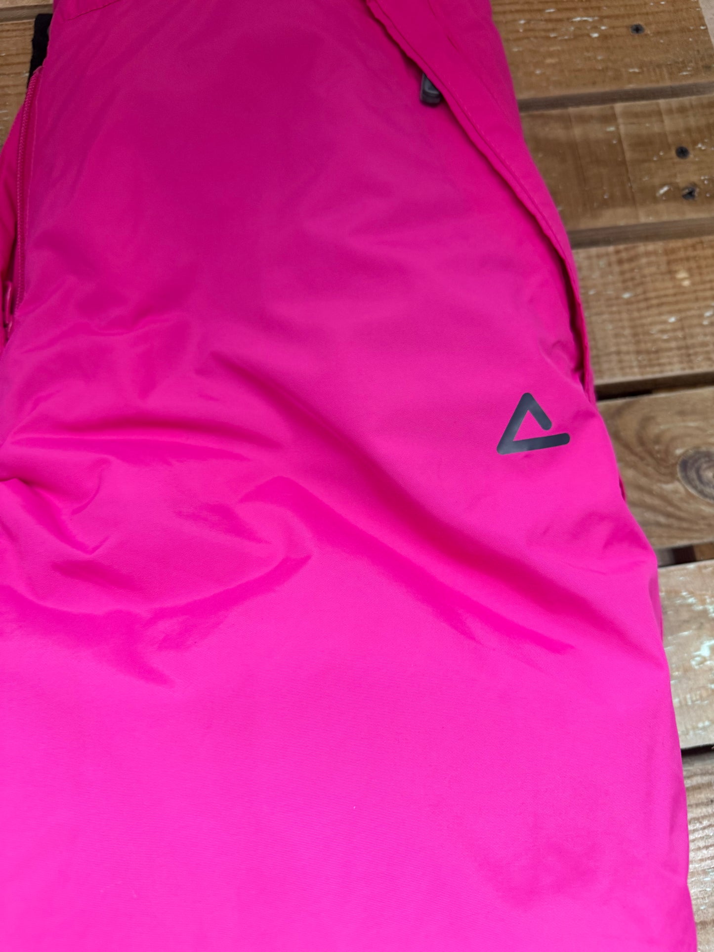 Dare2be ski pants. Sallopettes/ snow pants. Trousers. Size 12. Pink.