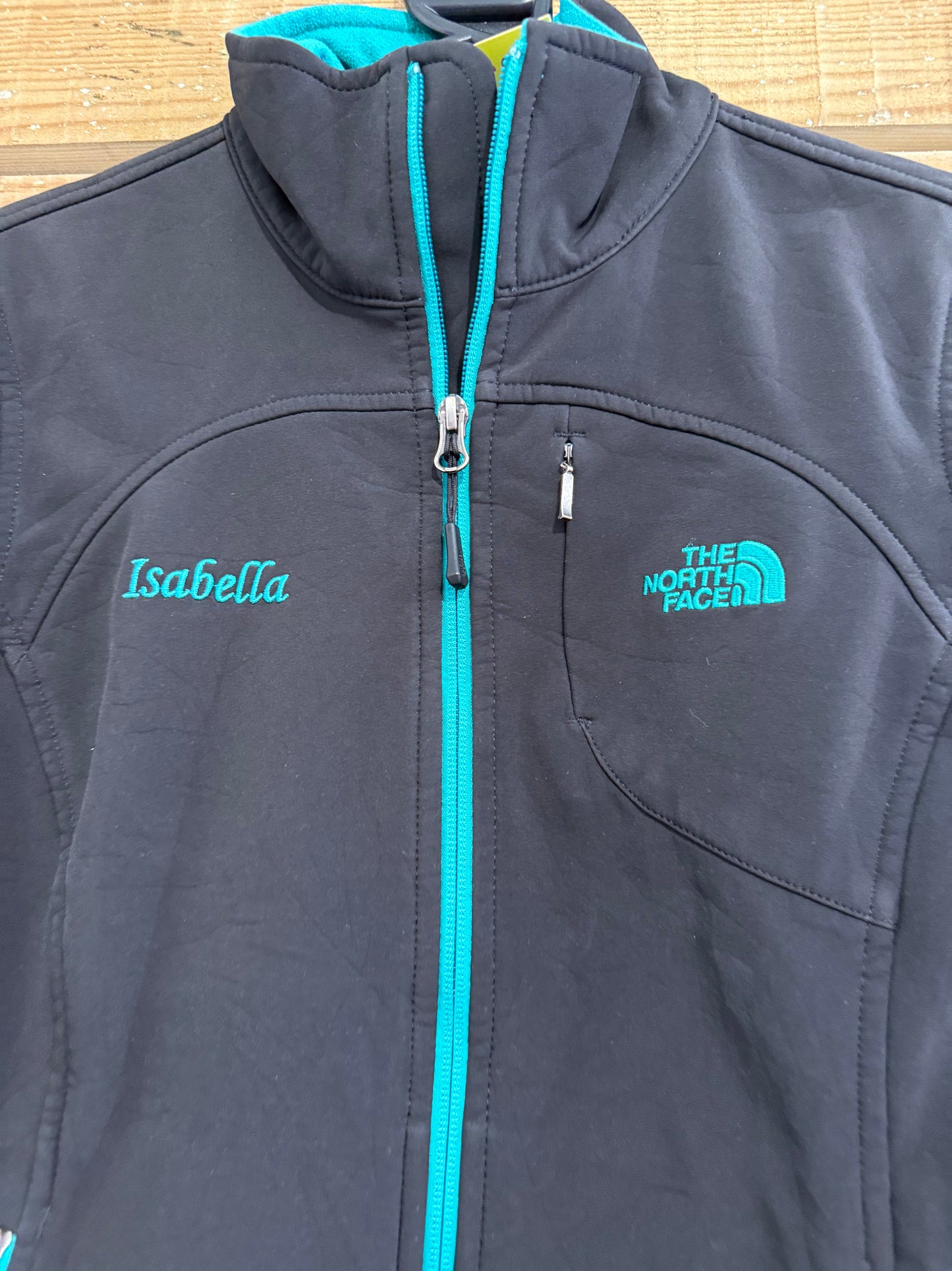 Vintage 90s The North Face Waterproof Outdoors Jacket. Black. Size Small.