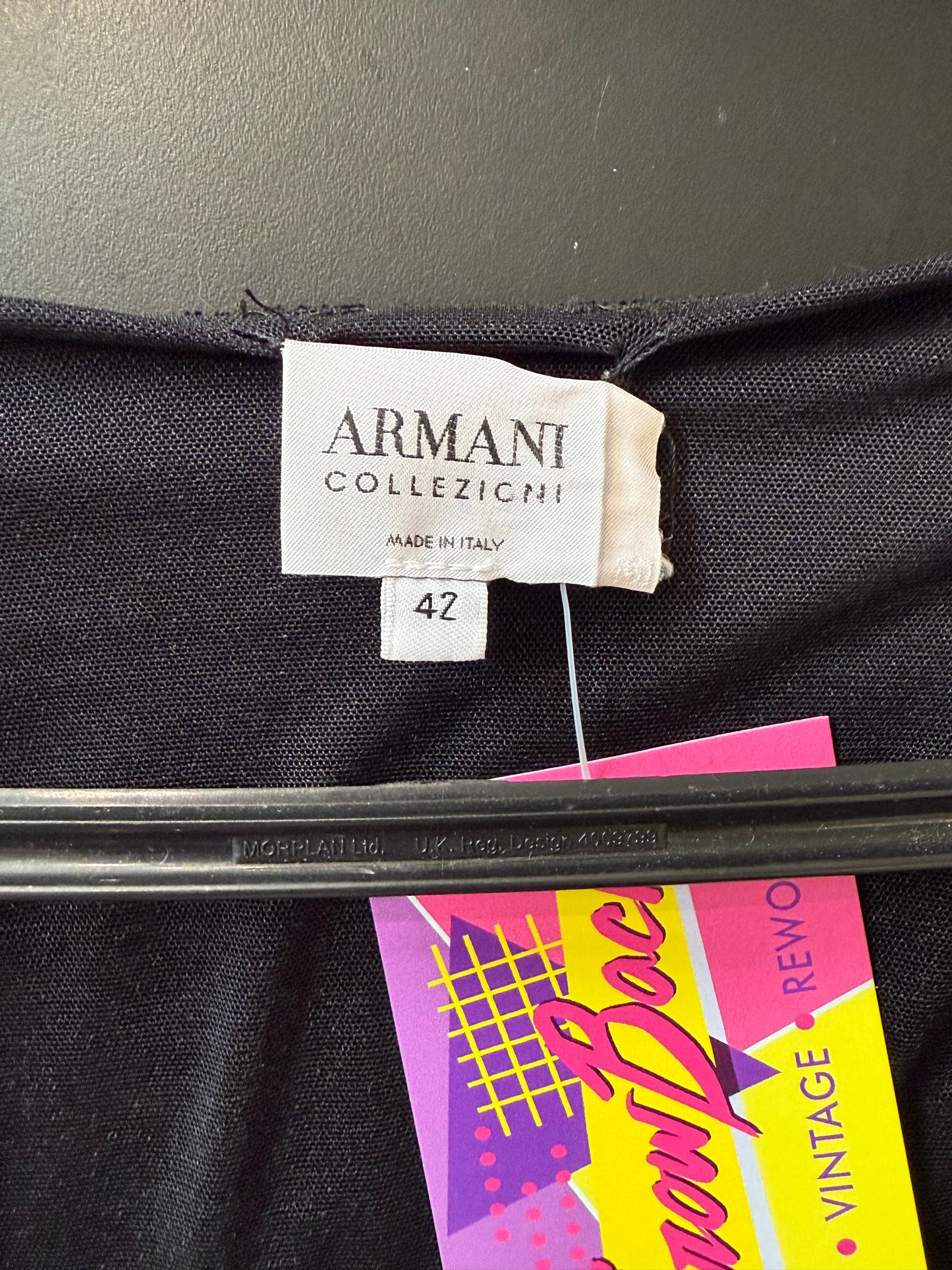 Vintage 90s Armani velvet top. size 42. Christmas/ party/ winter