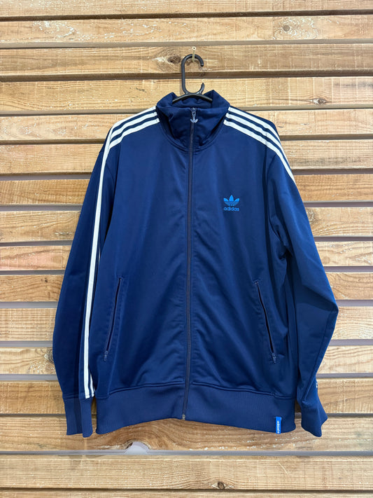 Vintage 90s Adidas track zip up sports jacket. Size XL. Festival.