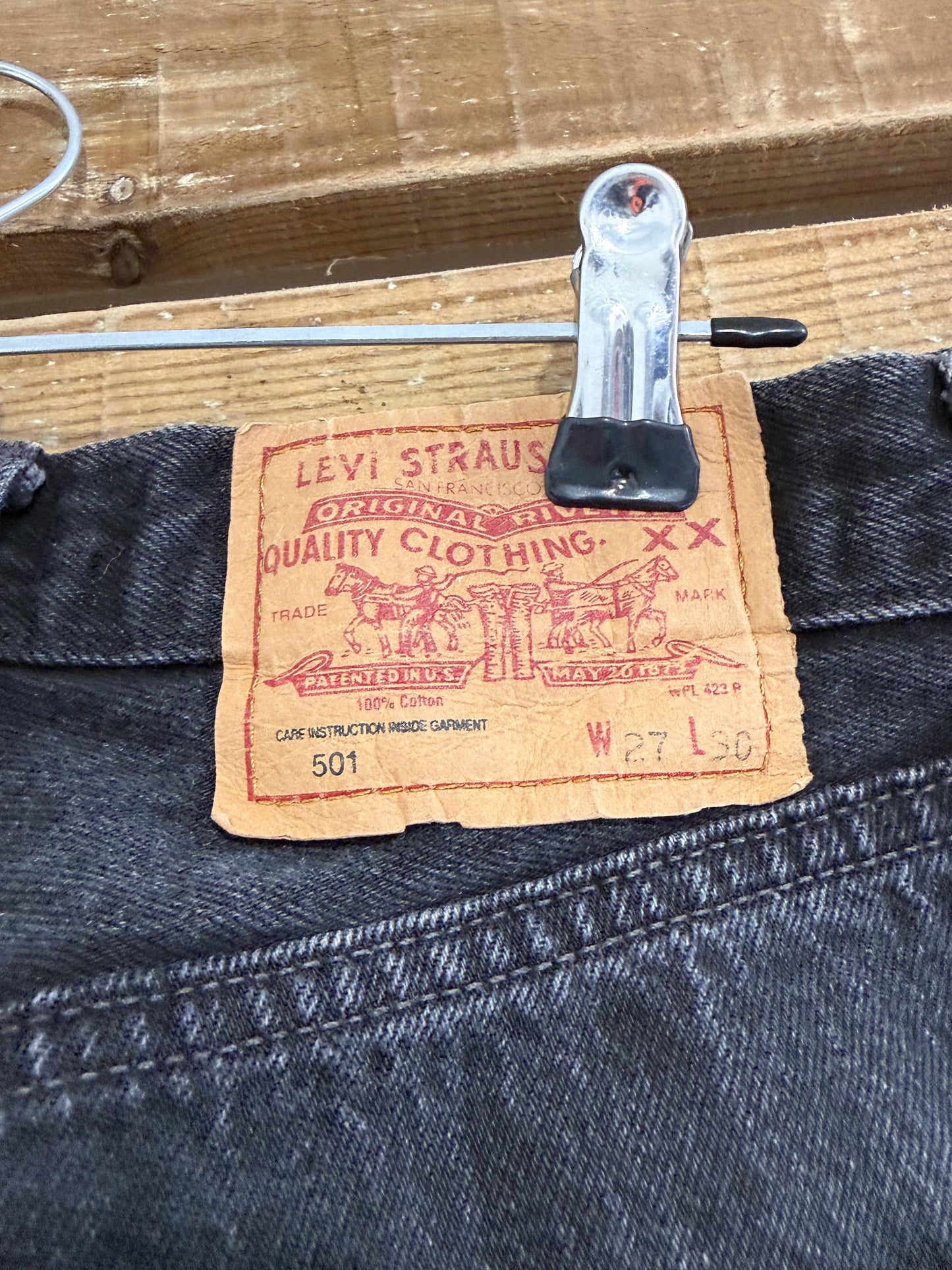 Levi’s 501 Cut Off Denim Shorts. Size UK8. 26” waist.