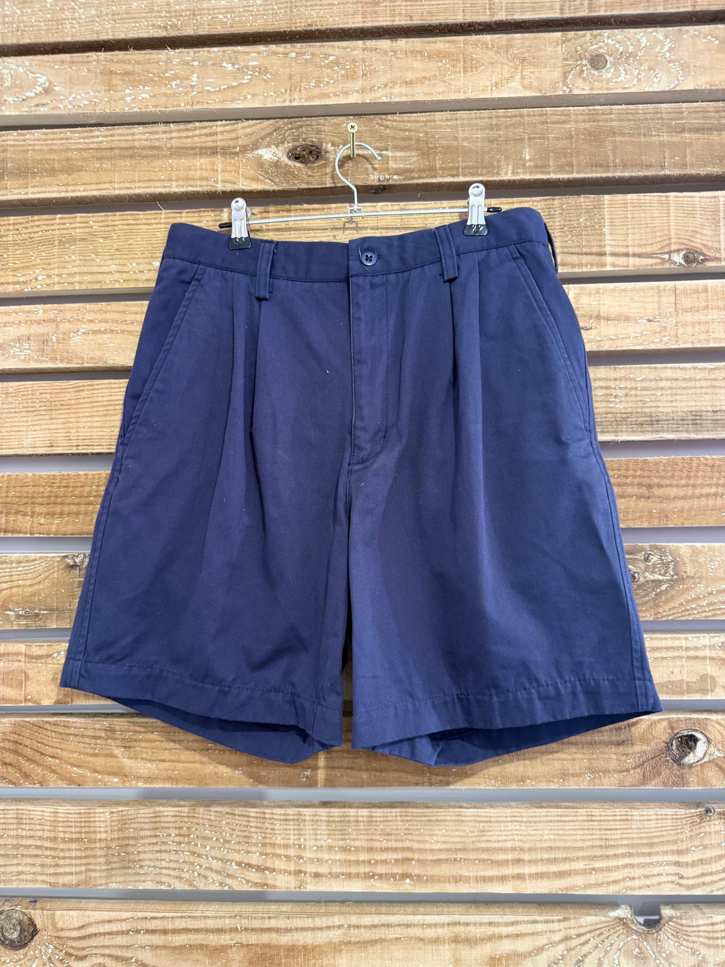 Vintage 90s Nike Golf chino cotton shorts. 35” waist. Blue. Golf/summer/holiday.