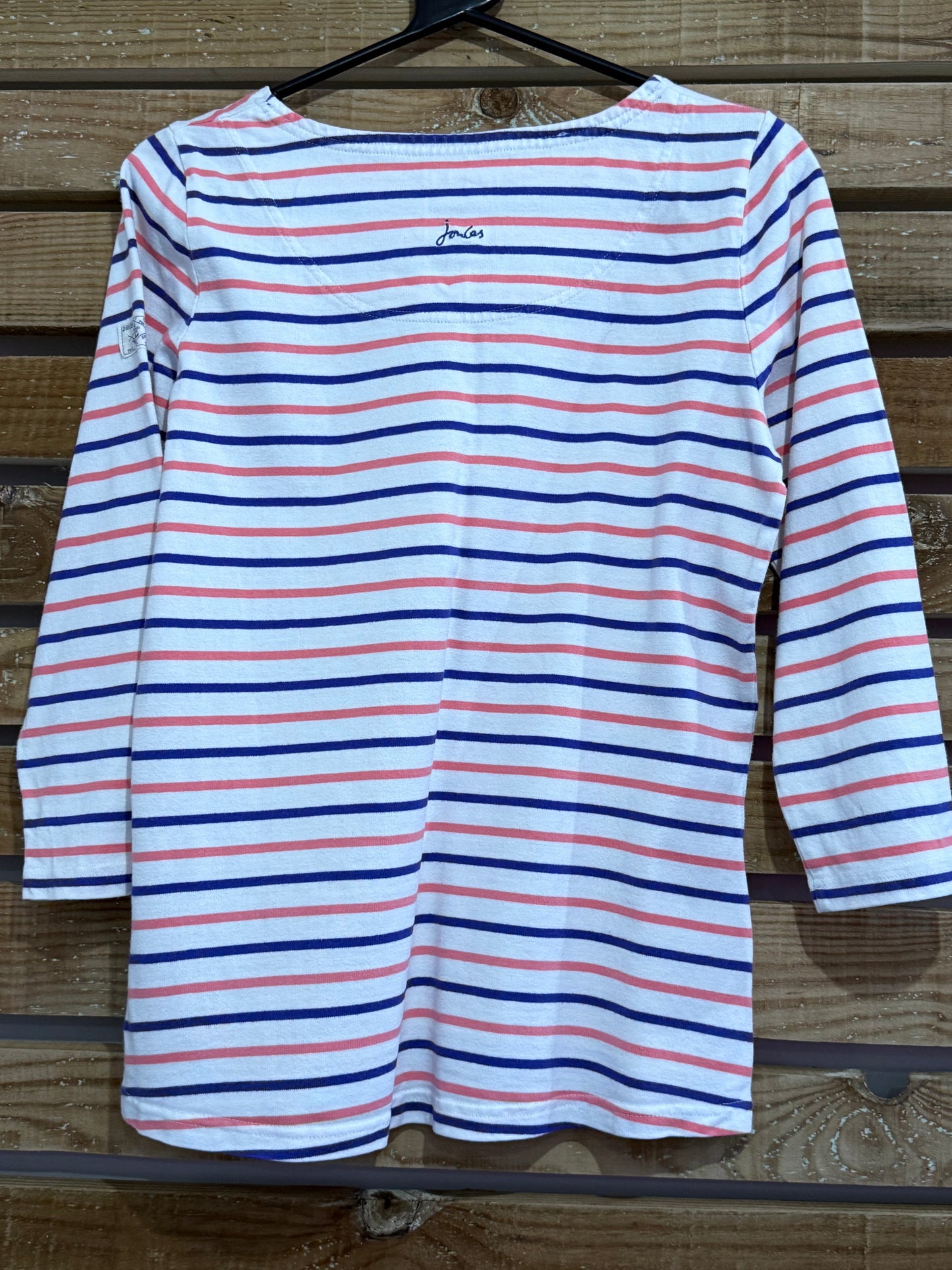 Joules striped T-shirt. Size UK12