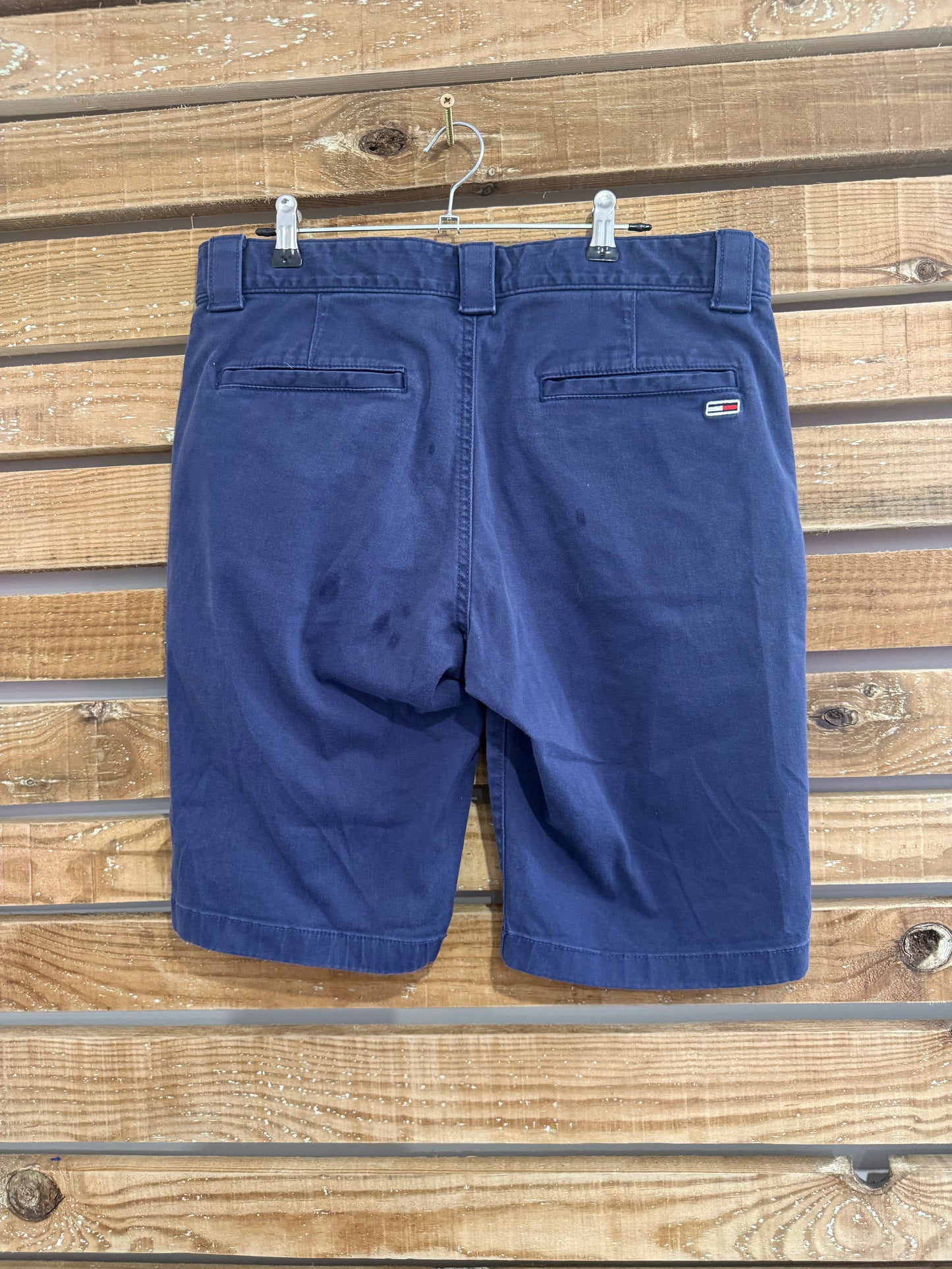 Tommy Hilfiger blue chino shorts. Size 30” waist. Summer/ beach/holiday