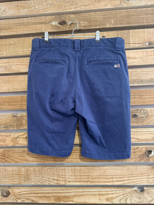 Tommy Hilfiger blue chino shorts. Size 30” waist. Summer/ beach/holiday