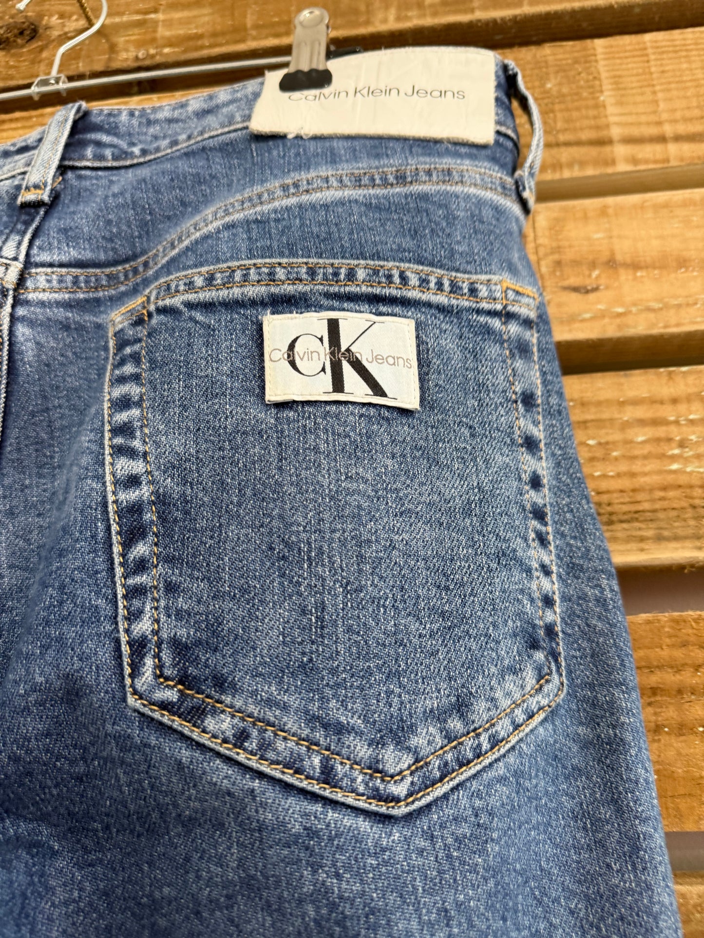 Calvin Klein light blue jeans. Waist 30”leg 30”