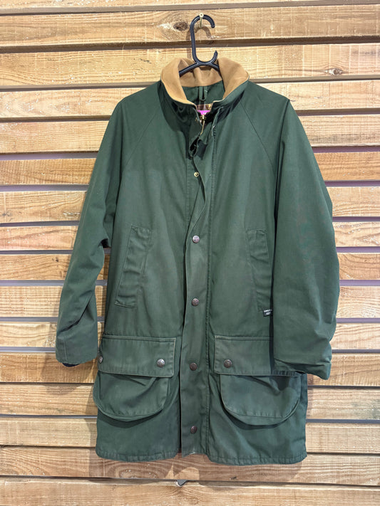 Vintage 90s John Partridge Gore-Tex Hunting Green Jacket. Size Medium.