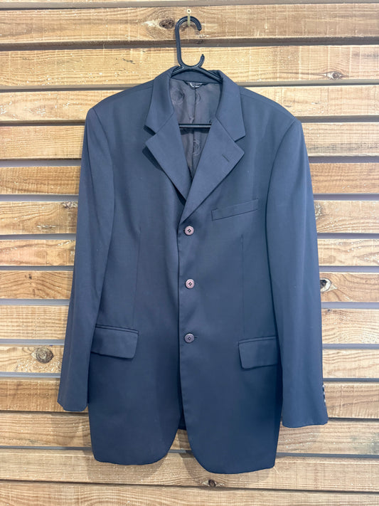 Vintage 90s Versace button up blazer/ jacket. Medusa head. 42” chest.
