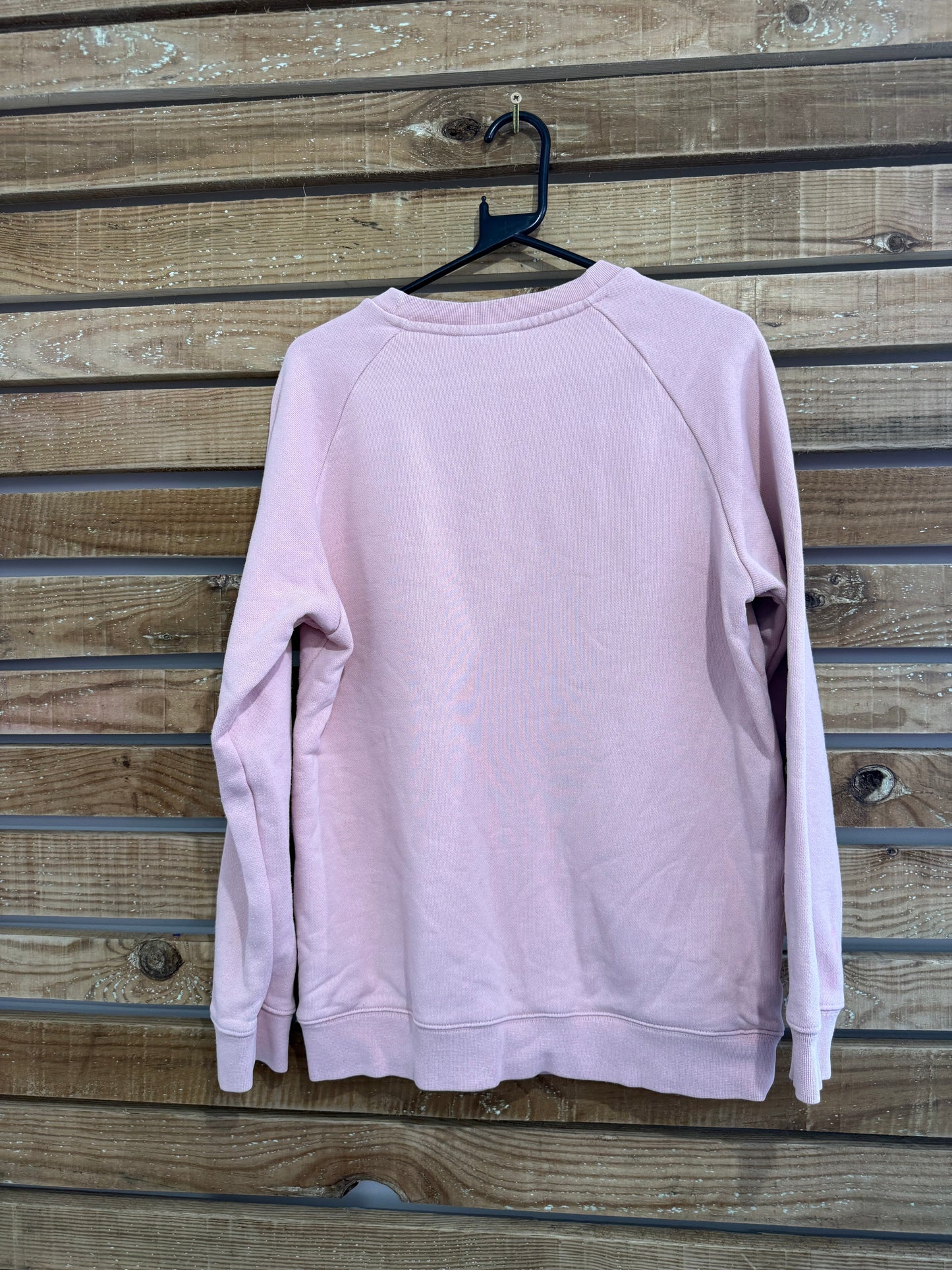 Adidas logo crewneck sweater/ sweatshirt. Size UK8.