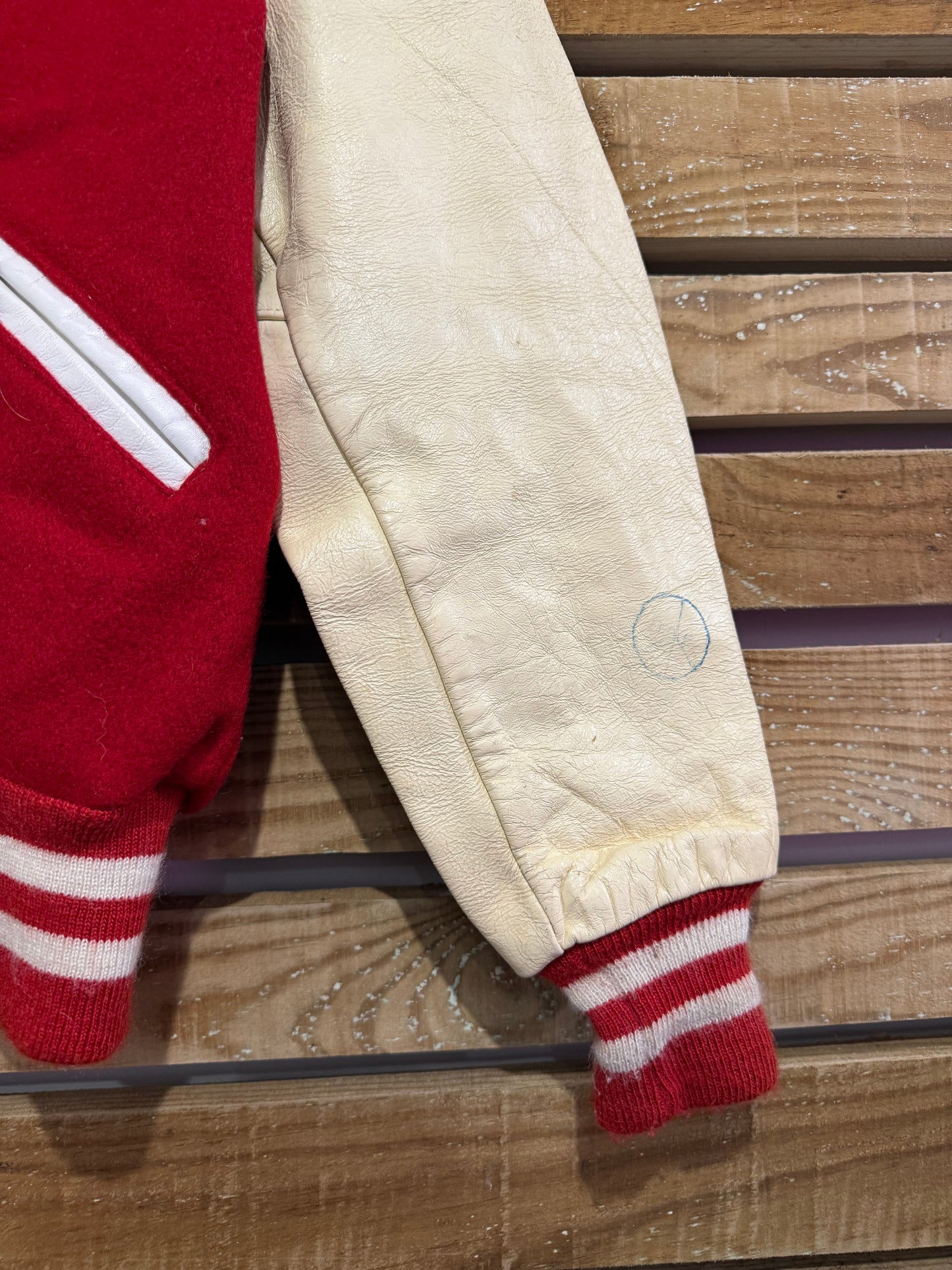 Vintage 70s Delong Varsity Jacket. 50s Style. College Jacket. USA. Rockabilly. Size small.