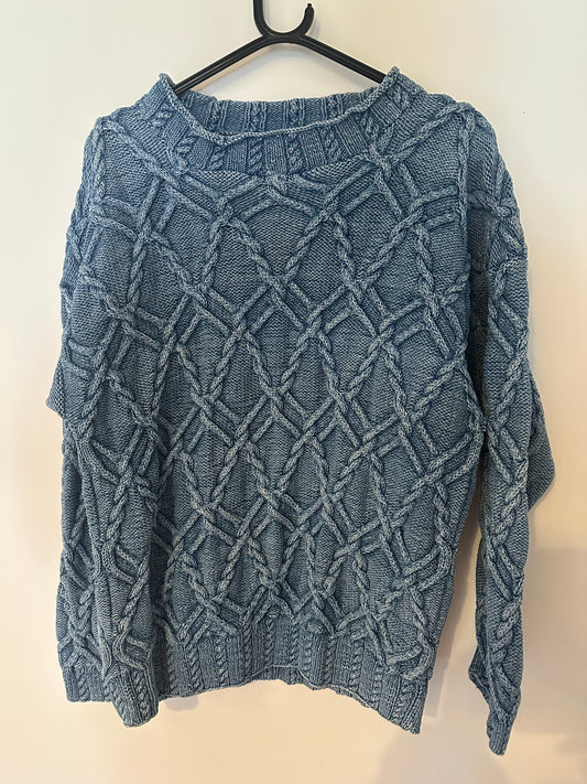Vintage RARE 90s Geo Trowark Jumper Knit Jumper. Size medium