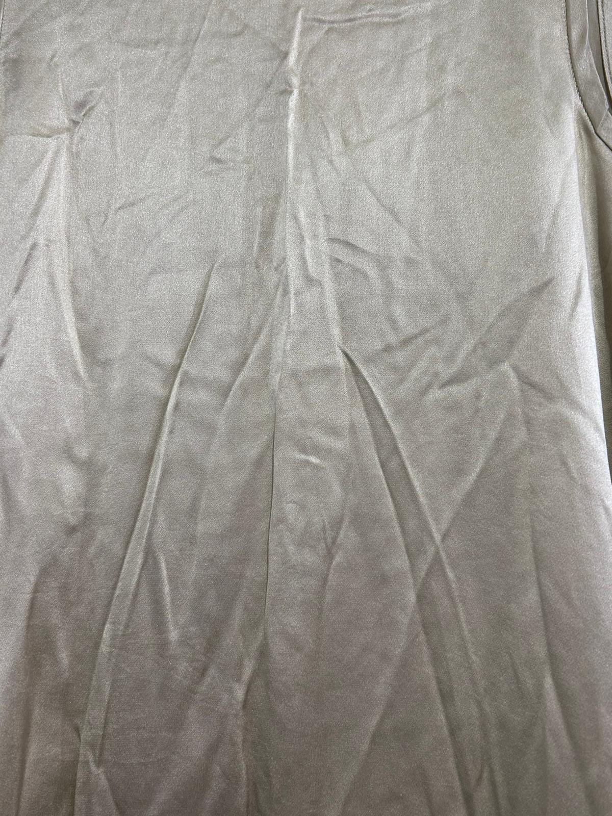 Vintage 80s Laurel button up blouse. Cream. Silk. Free sizing up to a 16.