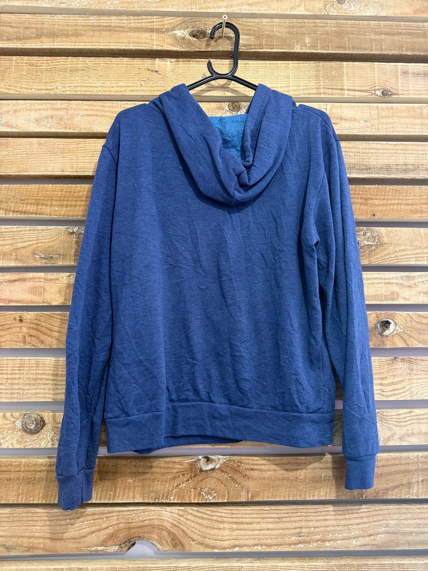 Vintage Y2K Star Wars logo hoodie. Hooded sweater. Navy. Size Medium.