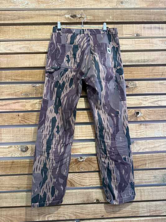 Vintage 90s Carhartt Carpenter Army Trousers/ Pants. Grunge/ Skater. Workwear. Waist: 30”
