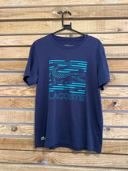 Lacoste logo motif sport t-shirt. Size Large.