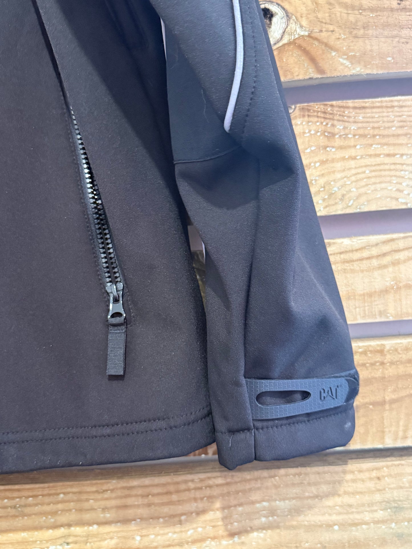 Caterpillar Cat Soft Shell Jacket. Black. Size Large. Workwear.