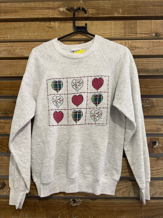 Vintage 90s Lee American cottage core sweater/ sweatshirt. USA. Size Large.