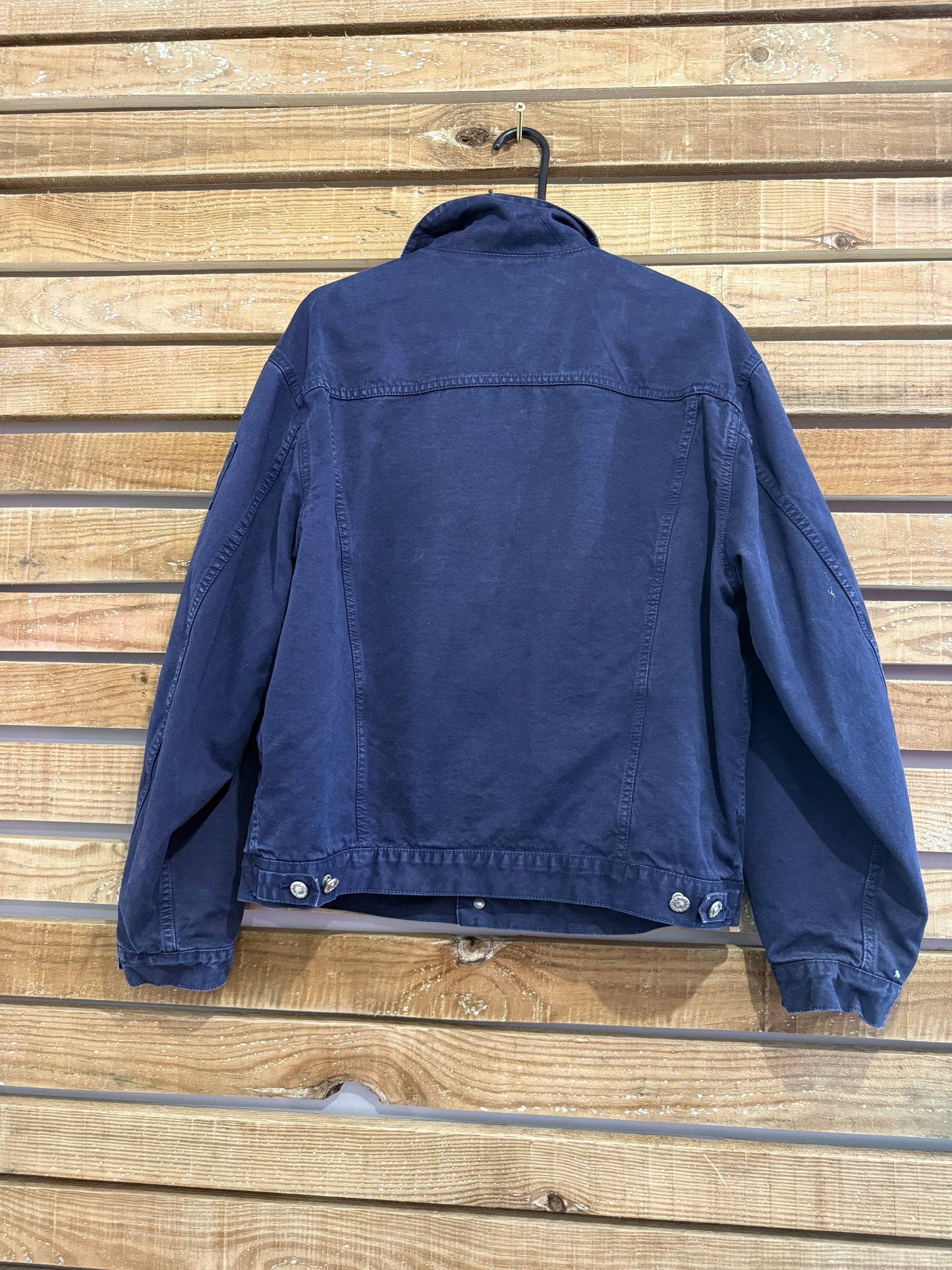 Vintage 90s RARE Versace Classic V2 Medusa  denim jacket. Size Large.