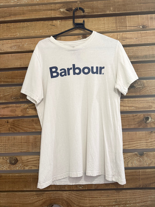 Vintage 90s Barbour top/ t-shirt. Size Medium.
