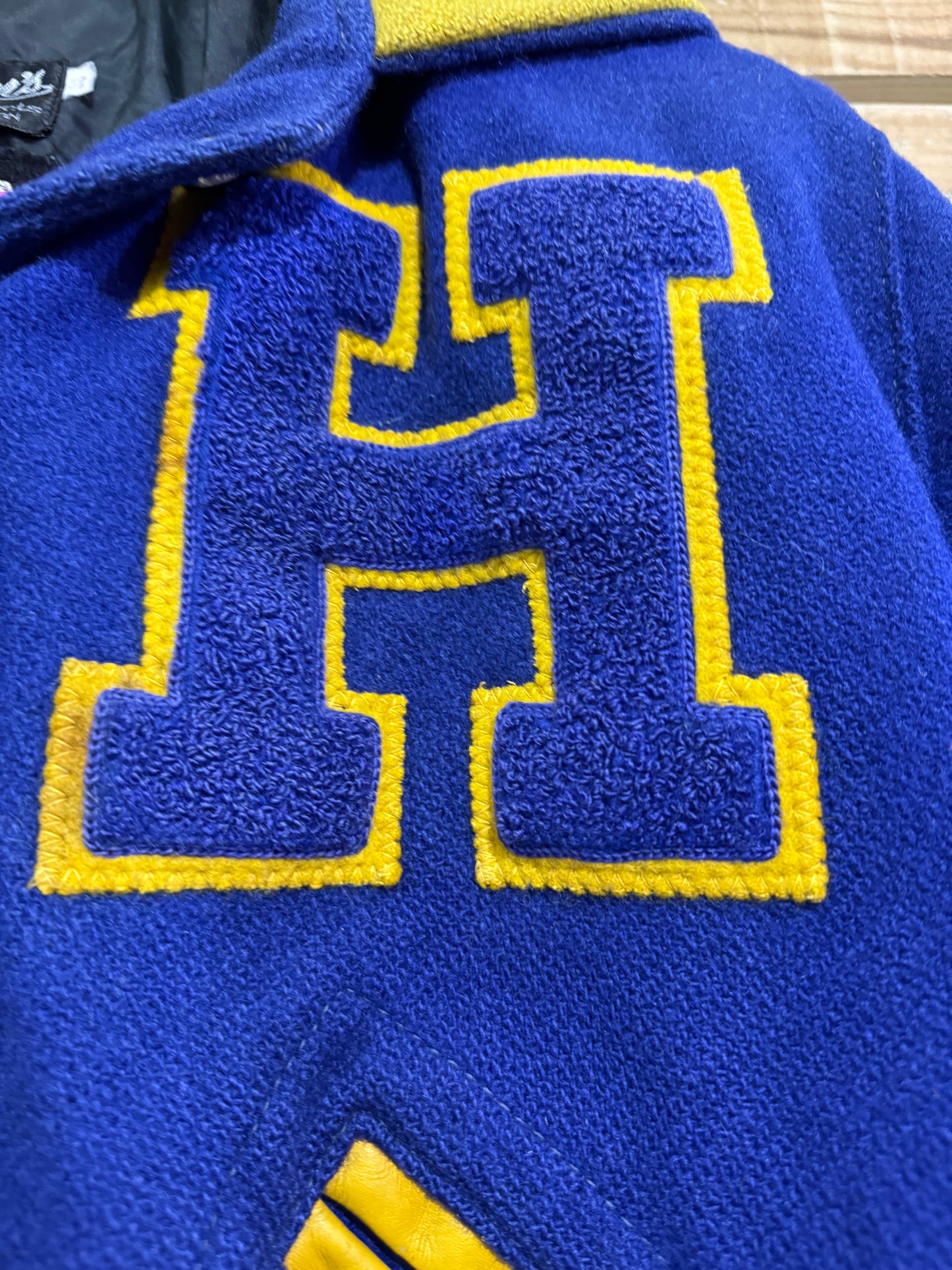 Vintage 80s Nelson’s Patriots Varsity Jacket. 50s Style. College Jacket. USA. Rockabilly. Size Small.