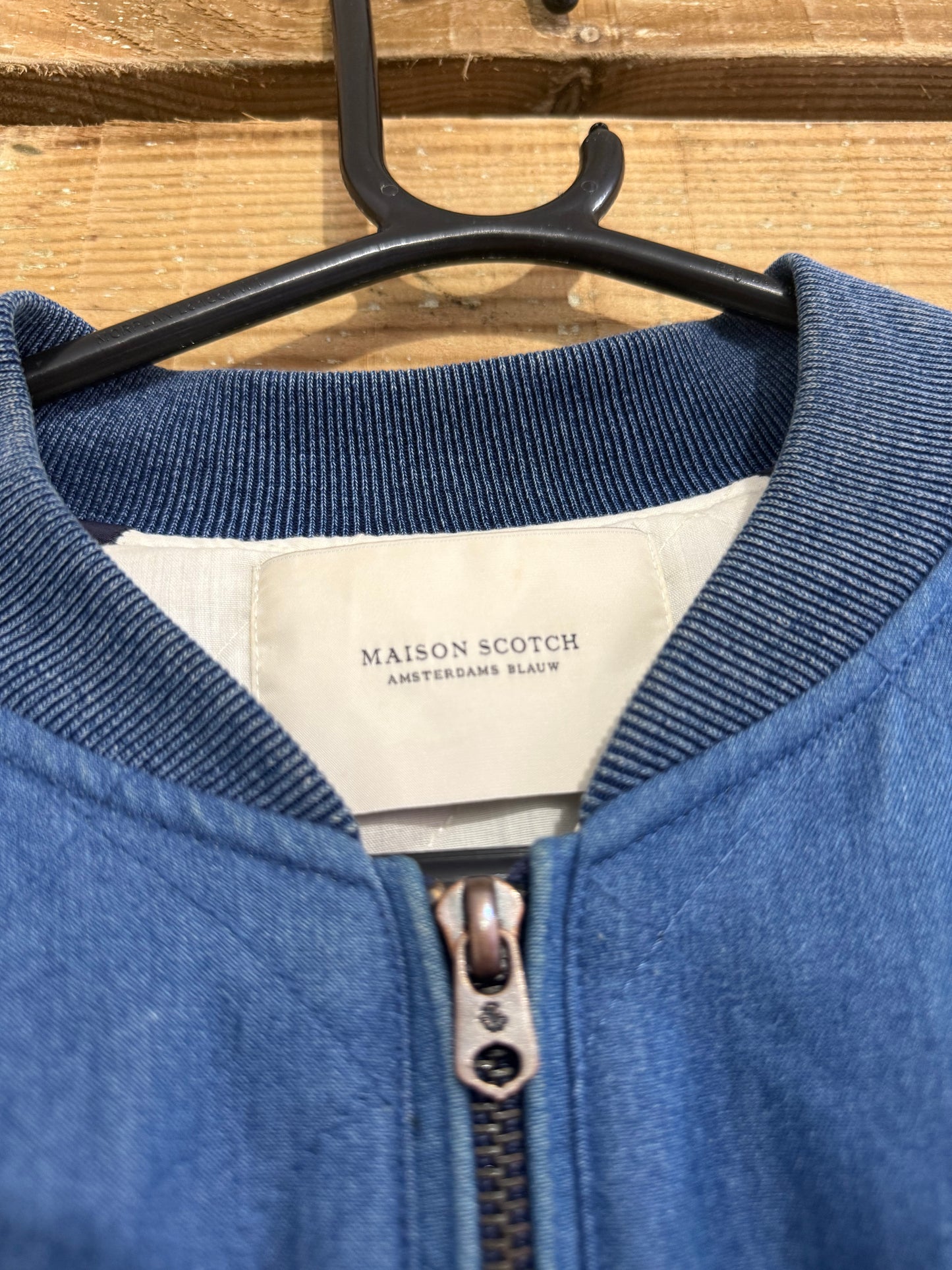 Scotch and Soda Sunshine Collectors tasselled Varsity/ College Bomber Jacket. Size Small.