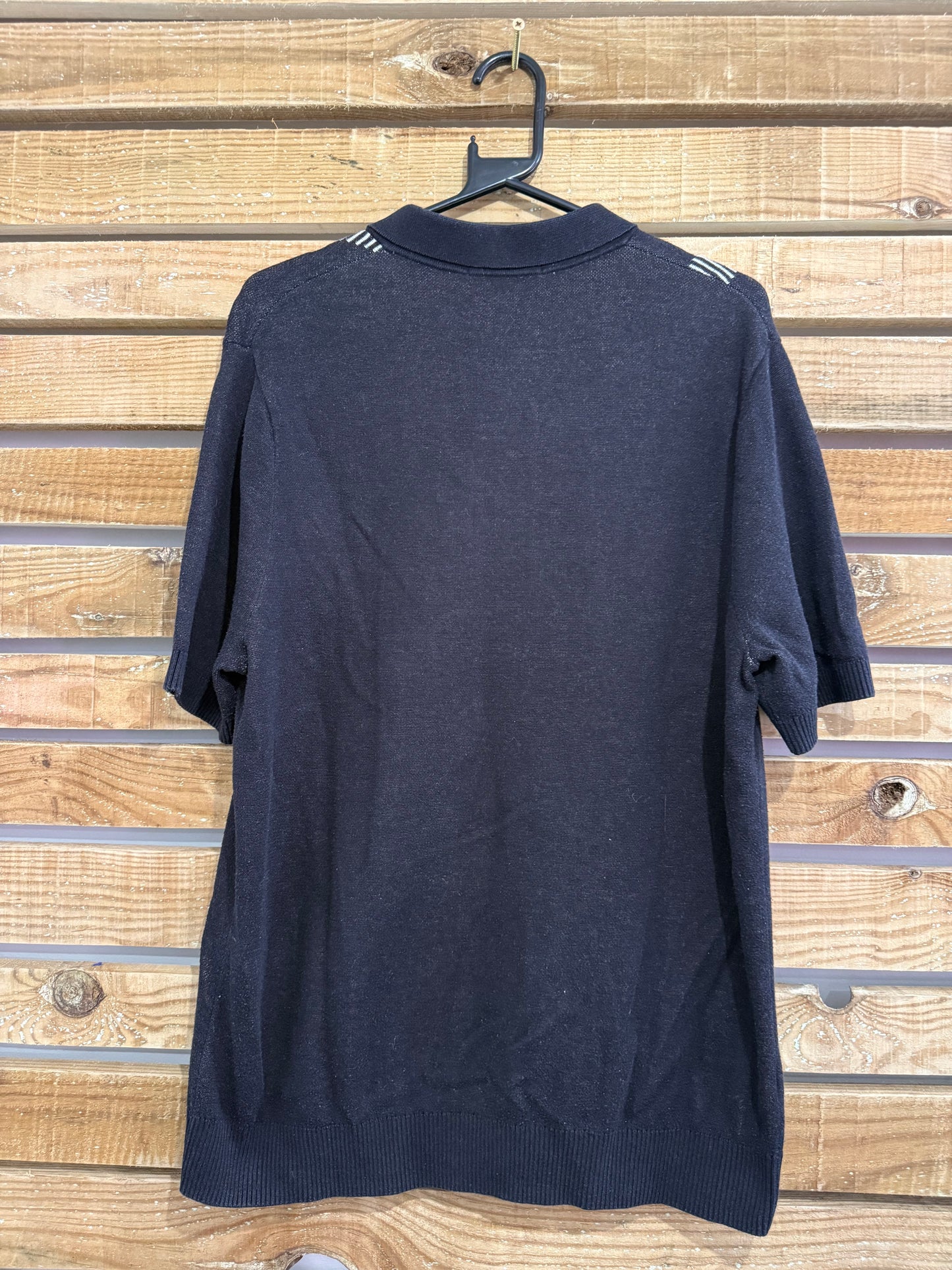 Fred Perry reissue knitted polo t-shirt. Vintage style 70s. Size Large