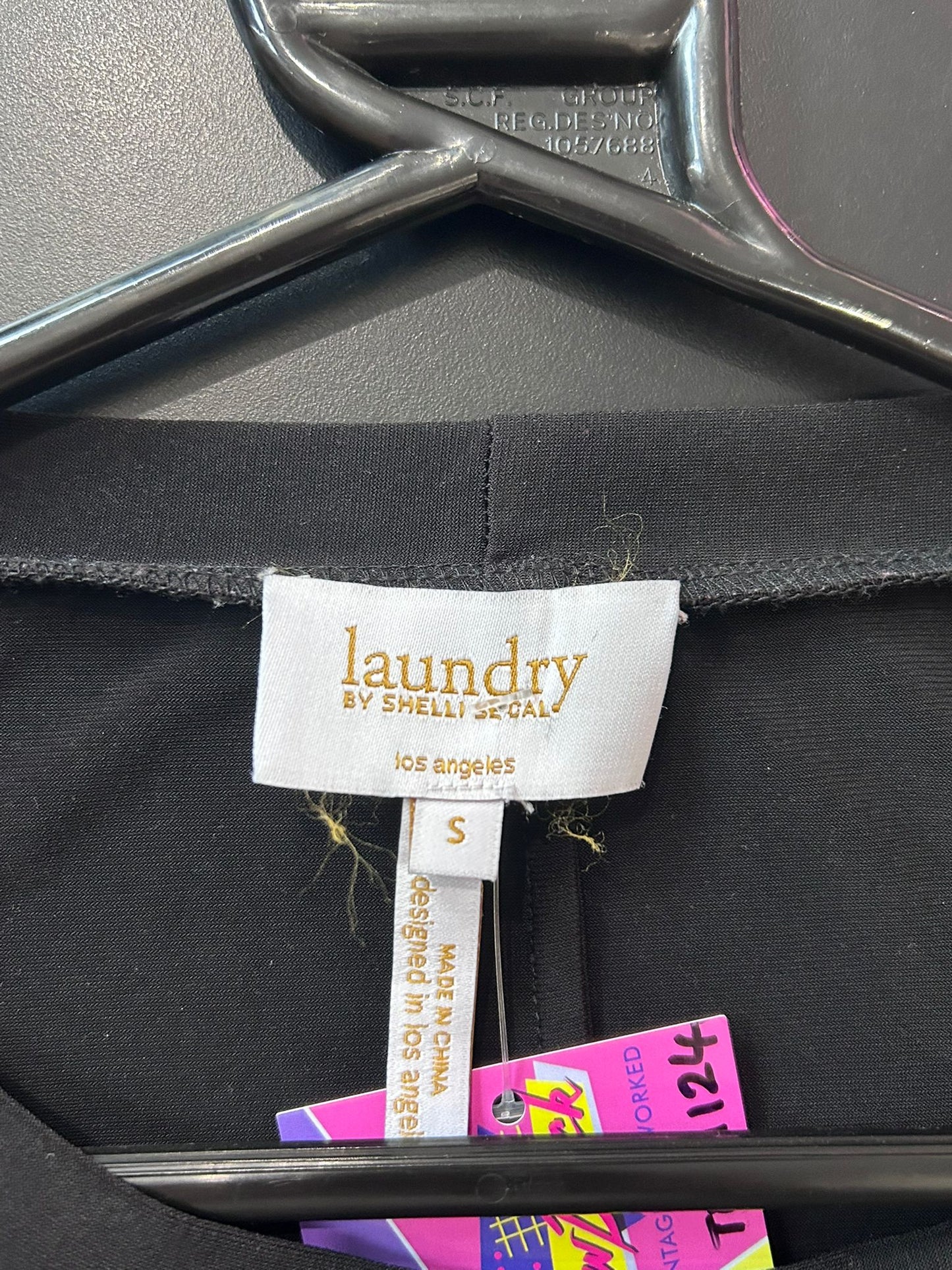 Laundry by Shelli Segal ruffled top. size small. Christmas/ party/ winter