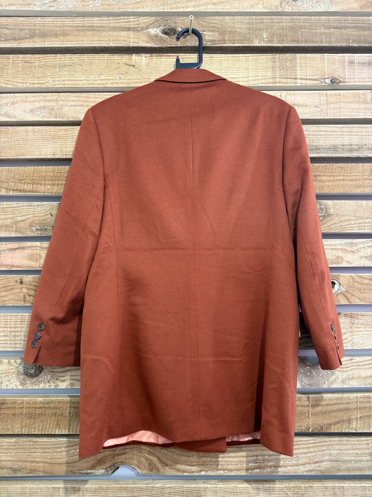 Vintage 80s Aquascutum double breasted button up jacket/ coat. Size 10.