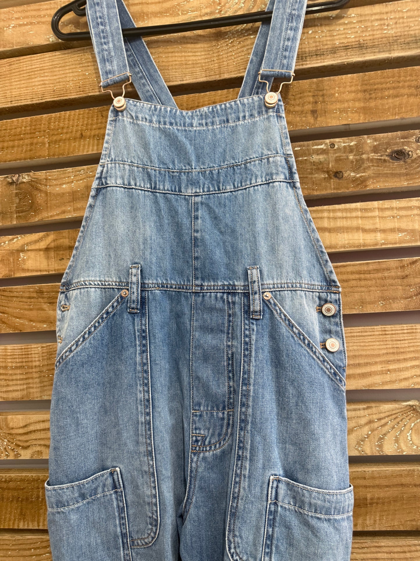 Free people denim dungarees. Summer/ festival. XS.