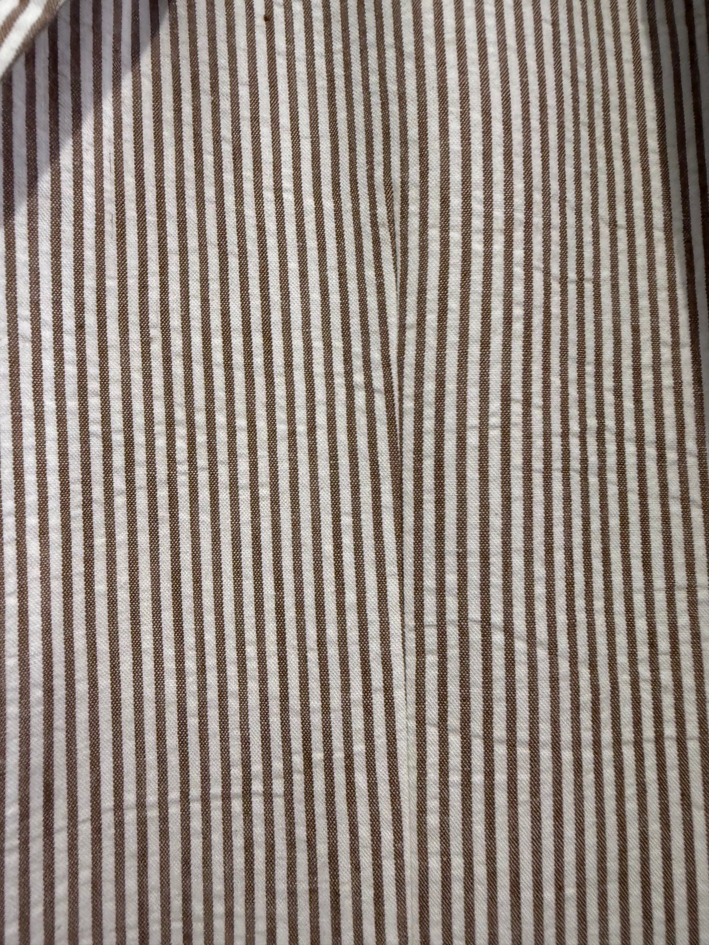 Vintage 90s Feraud pinstripe cotton Blazer/Jacket. Size 42” chest, Medium. Henley/ Polo/ Summer/wedding