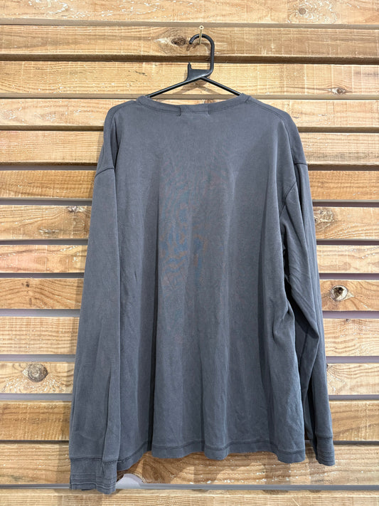 Vintage 90s Ralph Lauren grey sweater/ sweatshirt. Size Large
