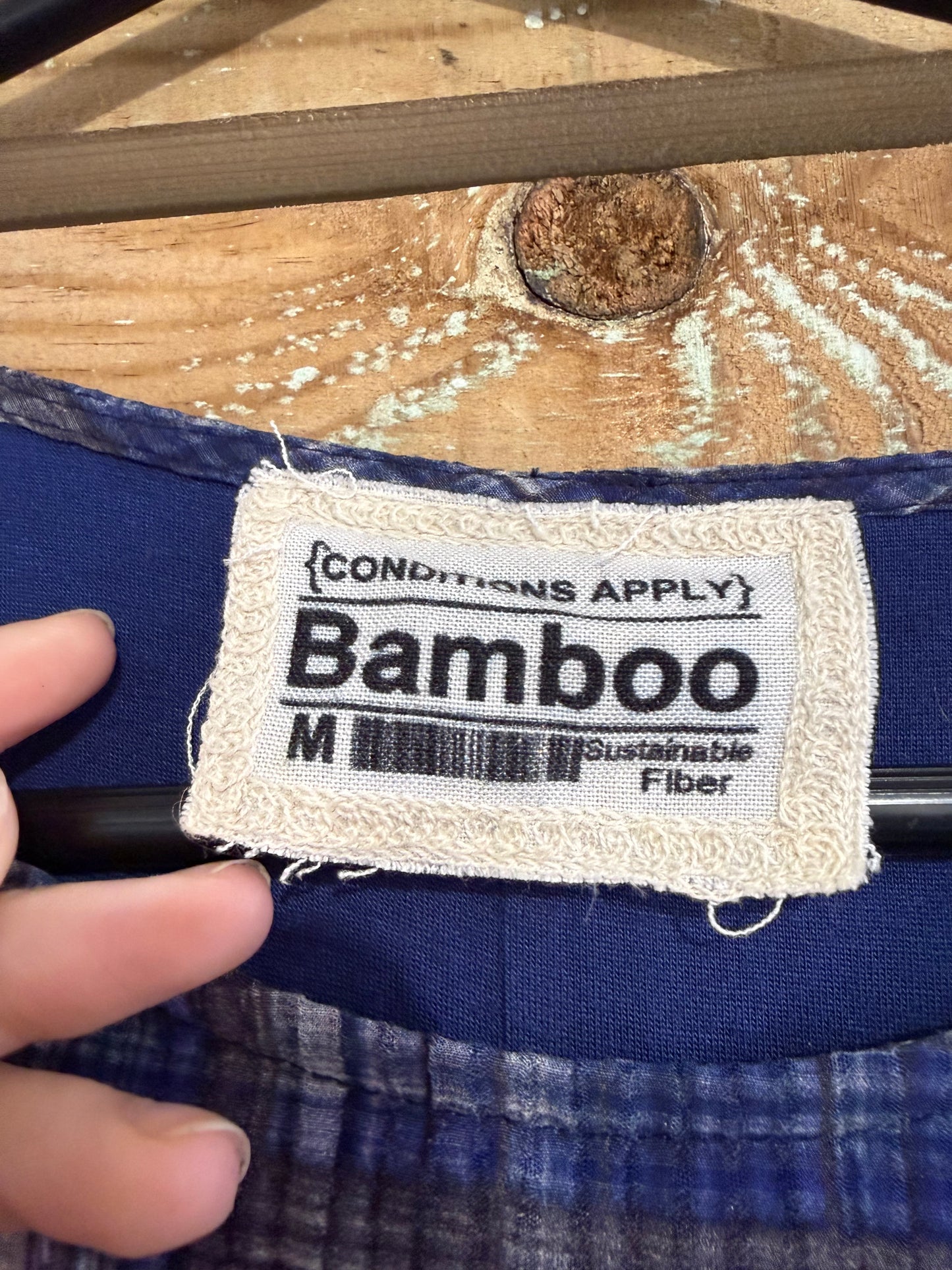 Anthropology Conditions Apply checked/ gingham tiered maxi dress. Bamboo. Summer. Medium.