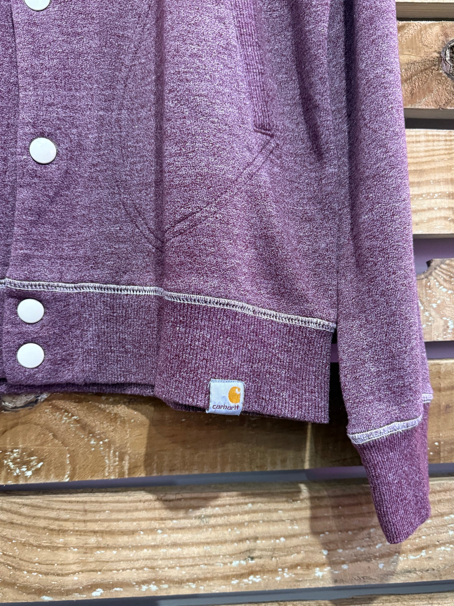 Vintage Y2K Carhartt Varsity/ College Jacket. Sweater. Size Large.