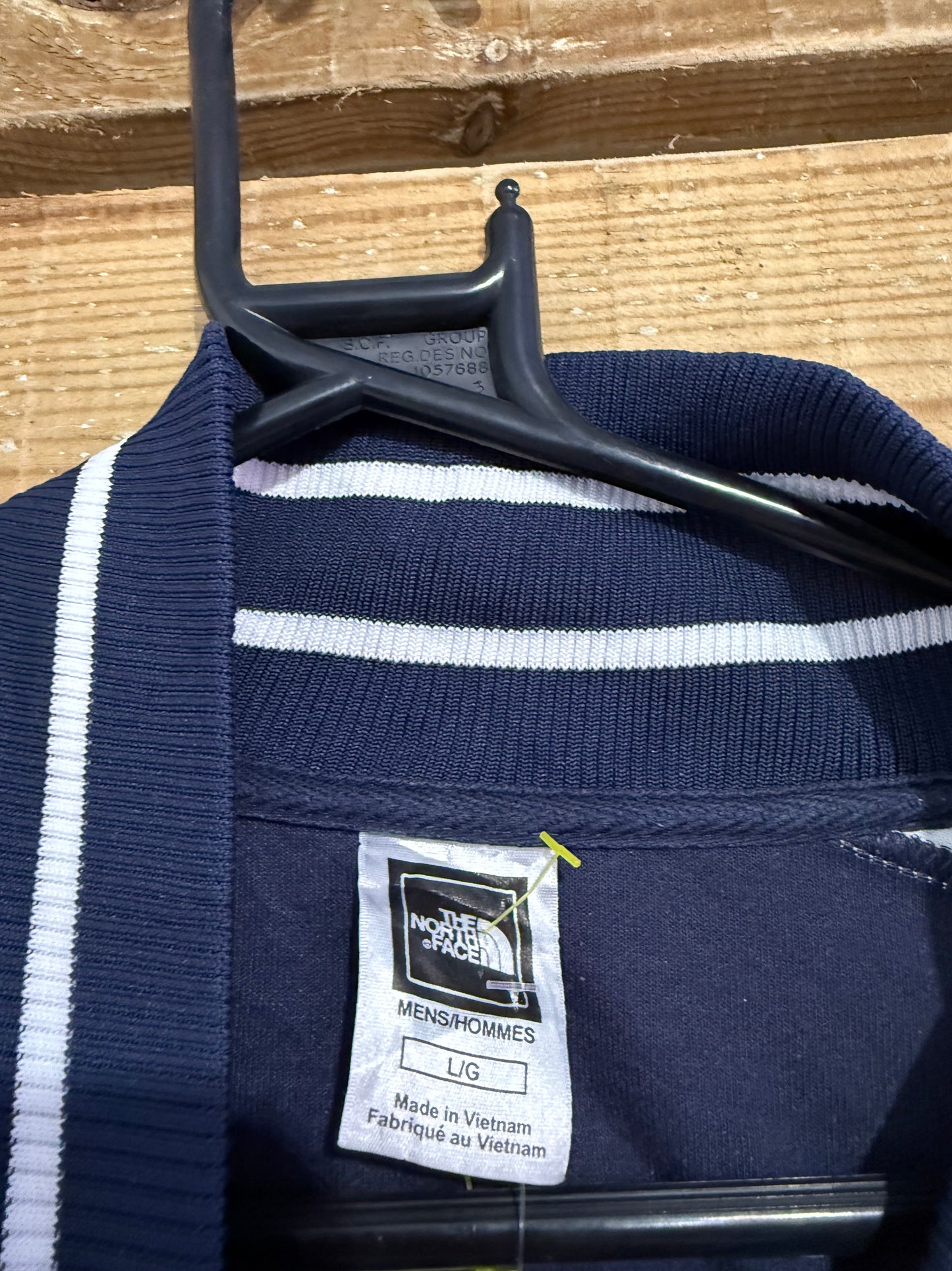Vintage Y2K The North Face track sports jacket. Size Large. Festival.
