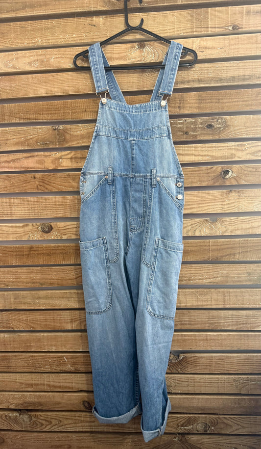 Free people denim dungarees. Summer/ festival. XS.