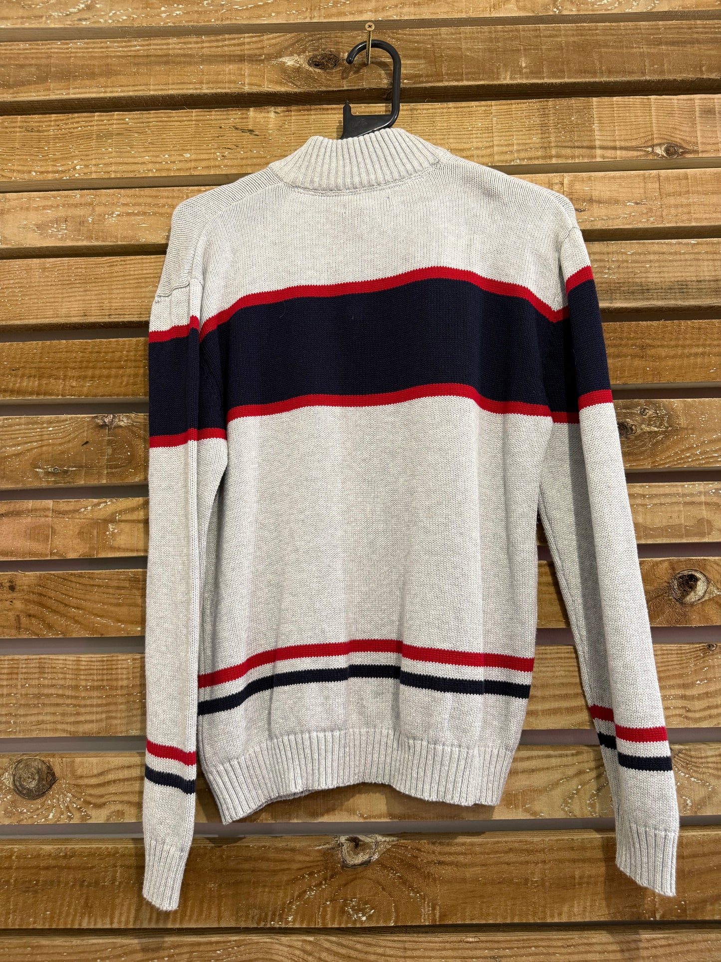 Vintage 90s Nautica 1/4 zip jumper/ sweater. Size Large.