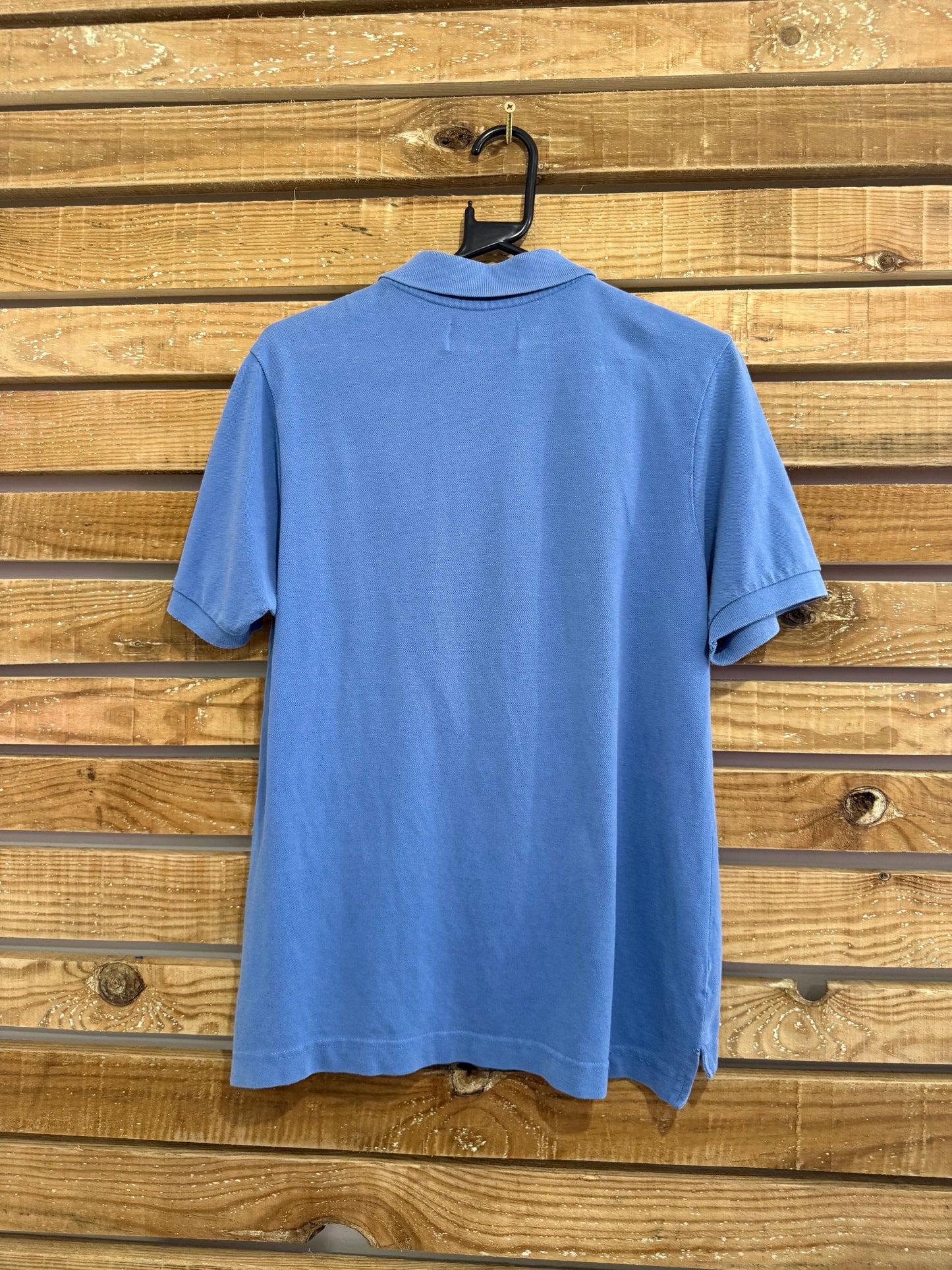 Vintage 90s Kappa polo shirt. Blue. Size Small. 38” chest.