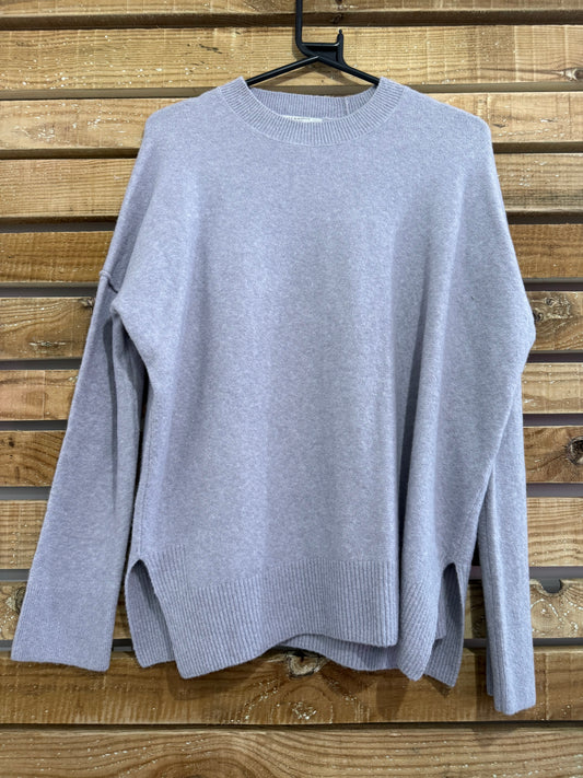 All saints grey soft knit jumper/ sweater. Size Small.
